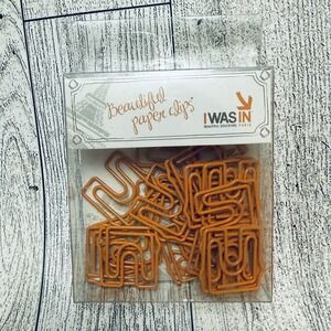 Arc‎ de Triomphe Paris France Parisian Shaped Paperclips Stationary Journaling